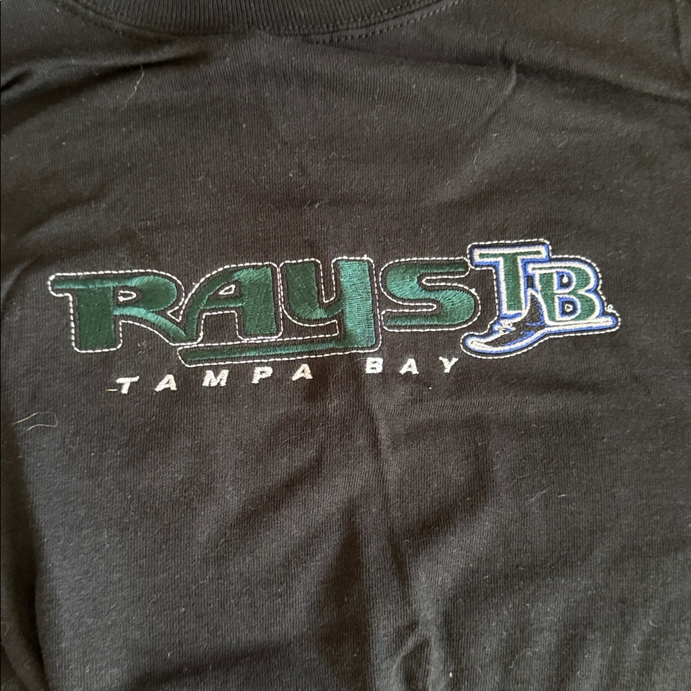 Tampa Bay Rays embroidered T-Shirt men’s 2XL Baseball